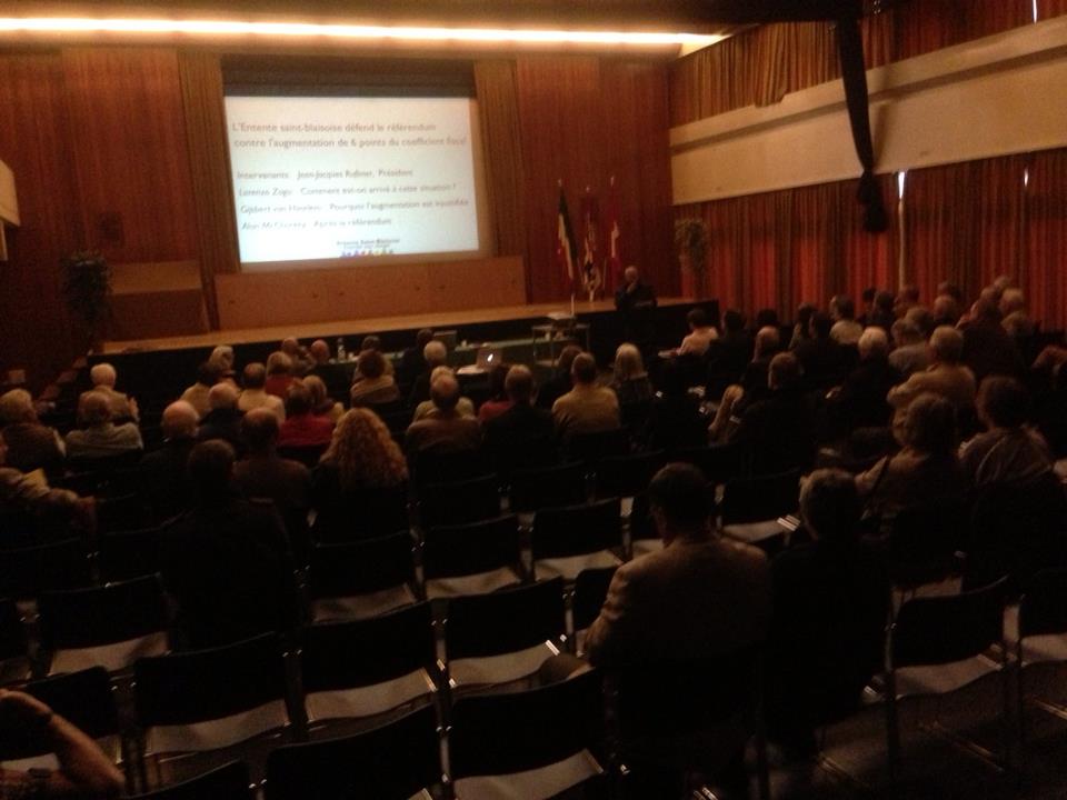 Séance d’information sur le référendum