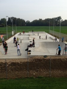 Skatepark à Colombier