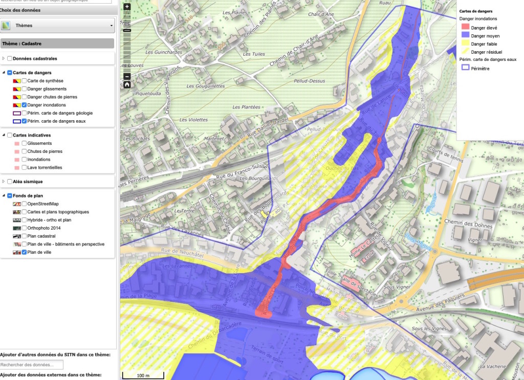 Les risques d’inondations à Saint-Blaise