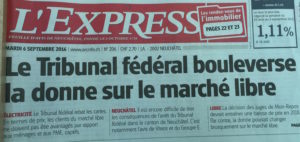 Recours de L’Entente à l’ElCom – remboursement en vue !